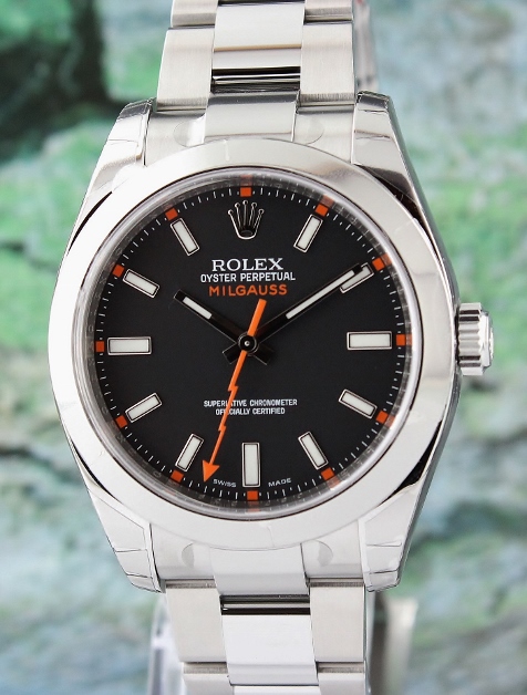 (image for) ROLEX STAINLESS STEEL MILGAUSS OYSTER PERPETUAL / 116400
